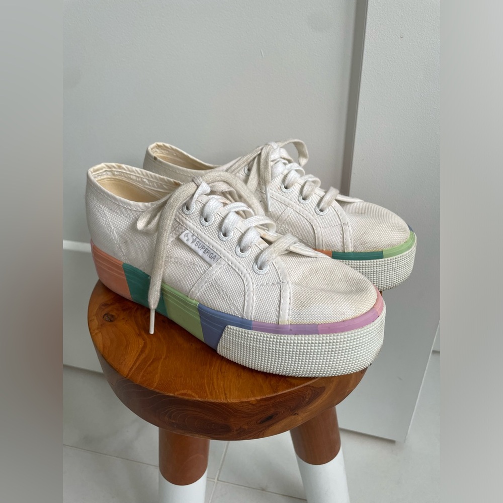 Superga Platform Canvas Sneakers